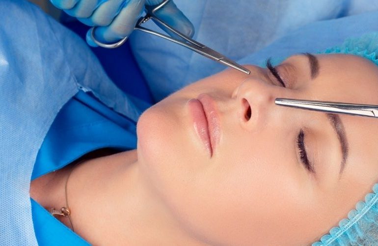 Rhinoplastik bei dünner Haut