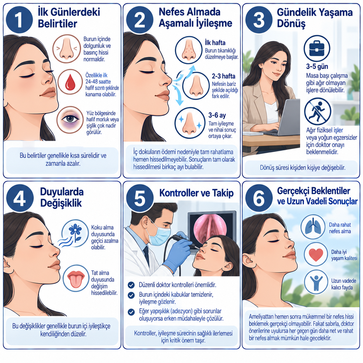 Septoplasti Nedir? Septoplasti Ameliyatı Nasıl Yapılır? Septoplasti Sonrası Beklentiler ve İyileşme Süreci